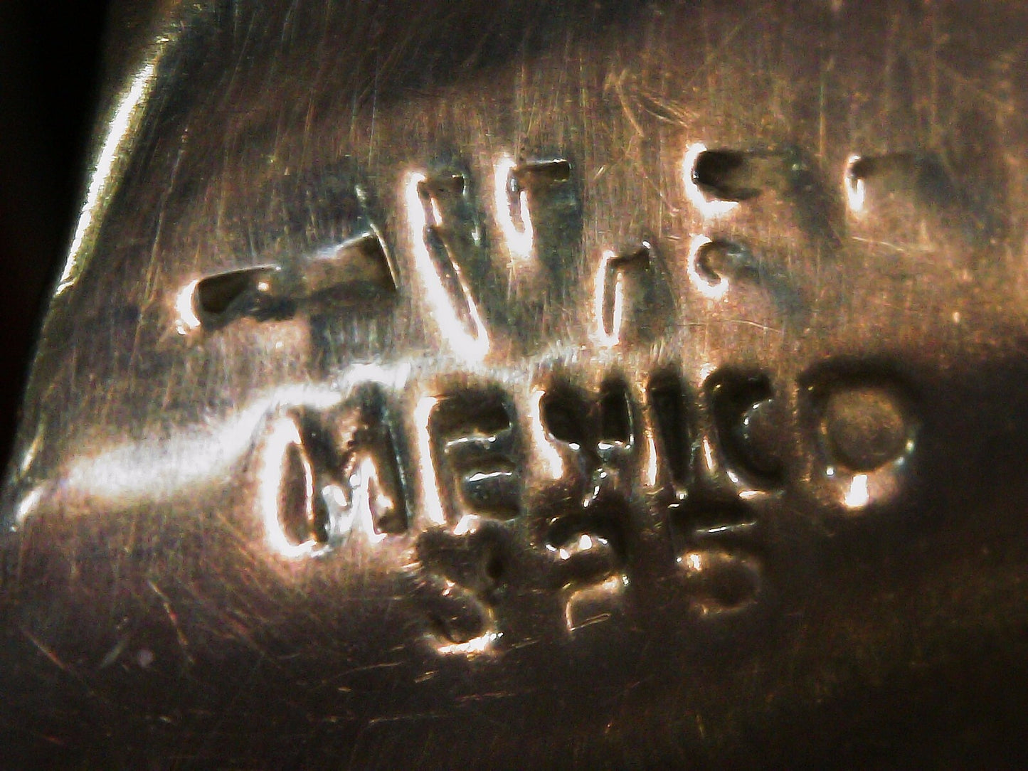 Midcentury Modern Sterling Silver 925 Brooch Pin Pendant 2 1/4" Mexico 15.7g