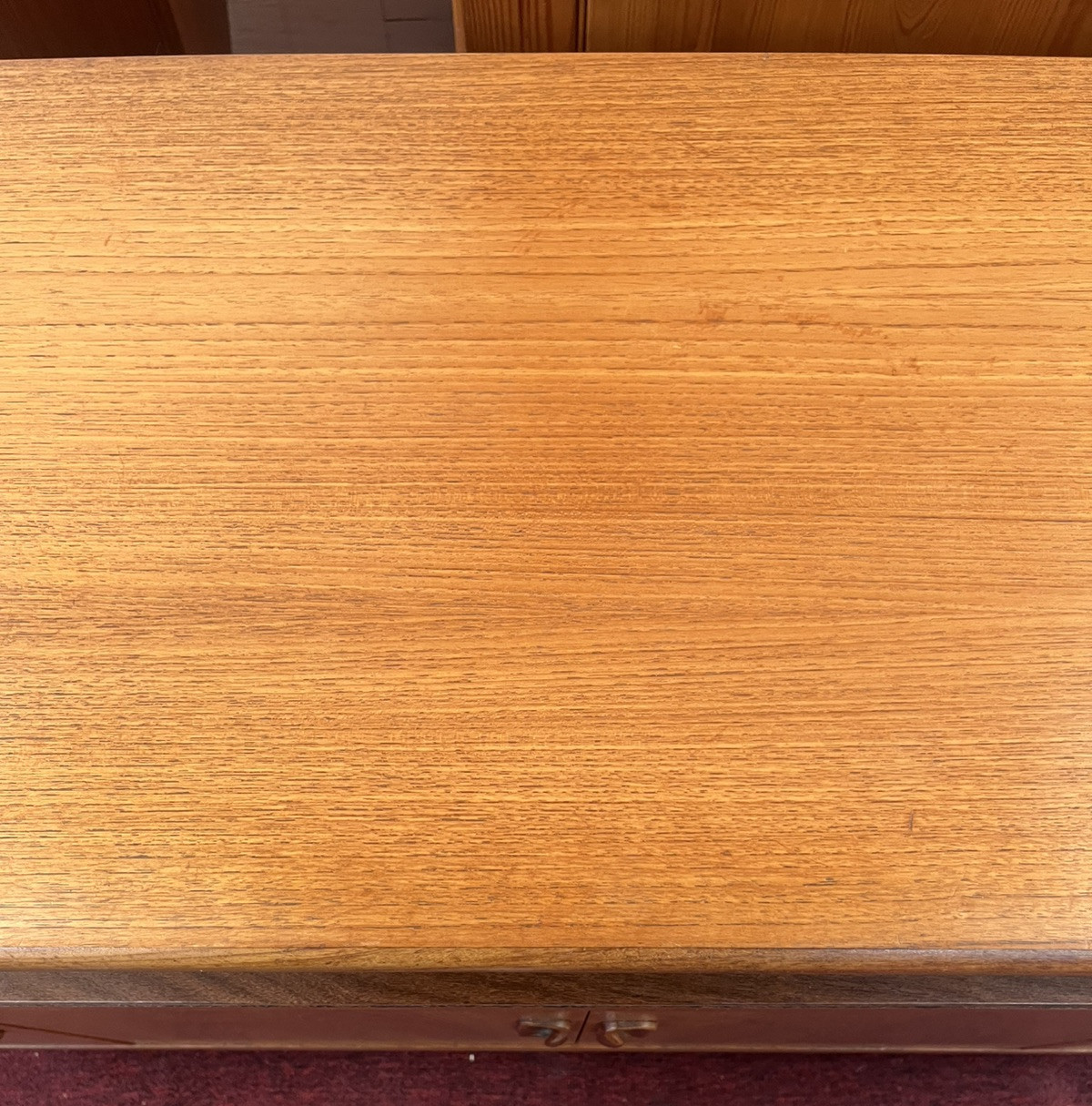 MID-CENTURY MODERN TEAK SIDEBOARD BUFFET CREDENZA by G PLAN 'FRESCO'