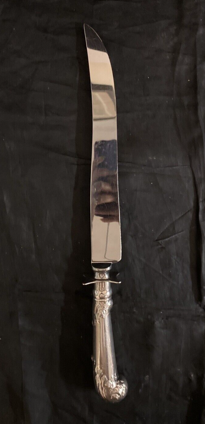 English Sheffield National Silver Co. 3 pc Carving Set Silver Plate Presentation