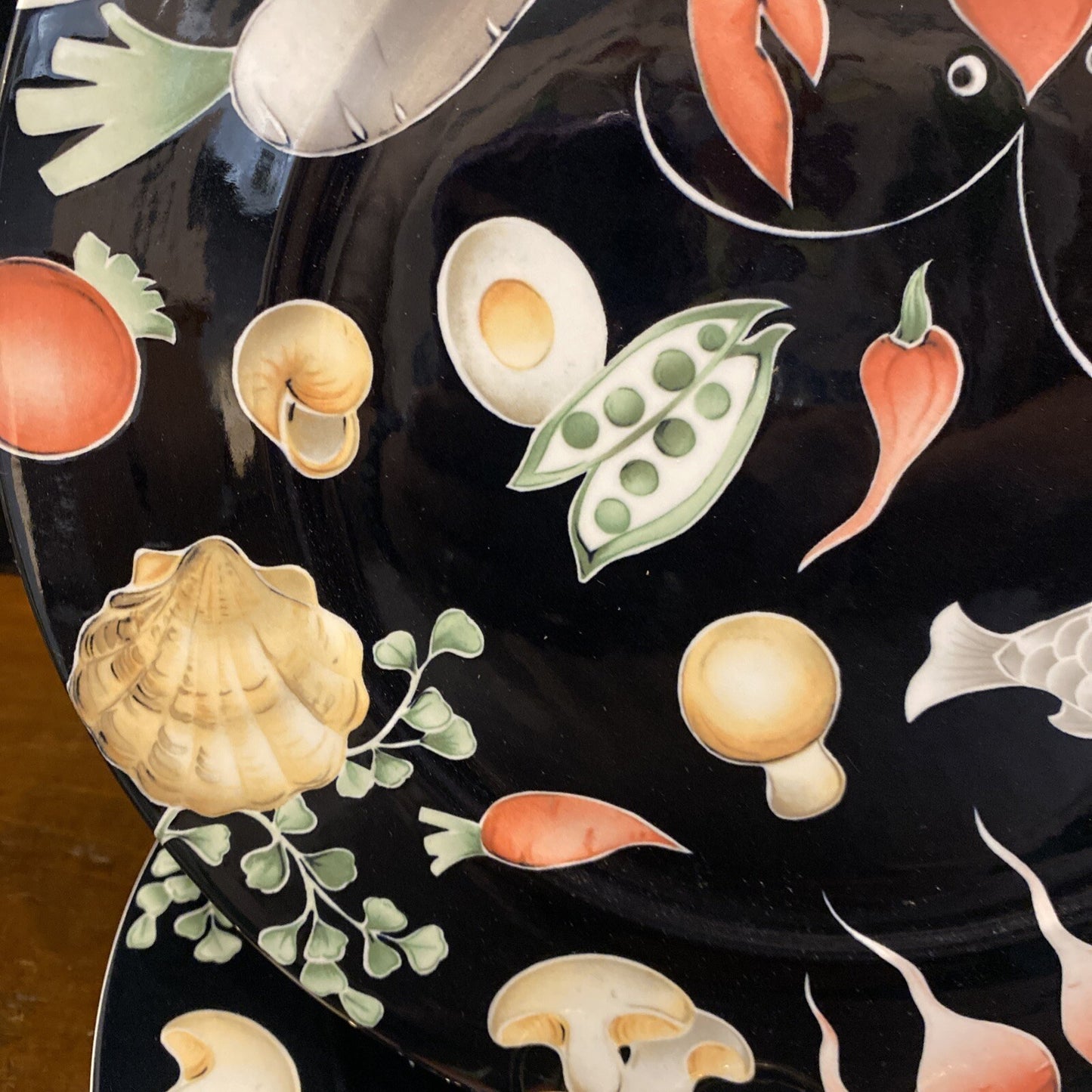 Set Of 6 “Fruits de Mer” By Villeroy & Boch  12” Dinner Plate Charger BH249