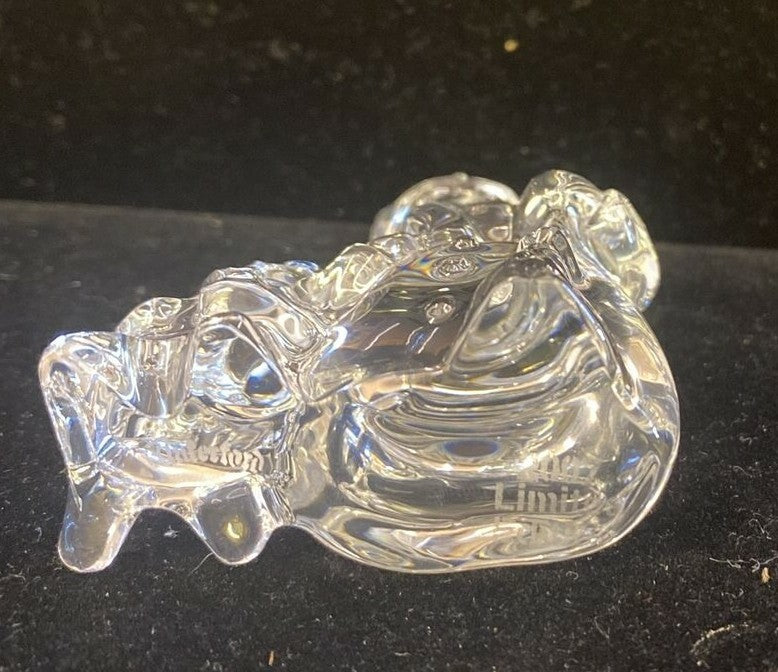 Waterford Crystal 2007 Christmas Wonders  JOLLY SNOWMAN ~ Ornament 142739