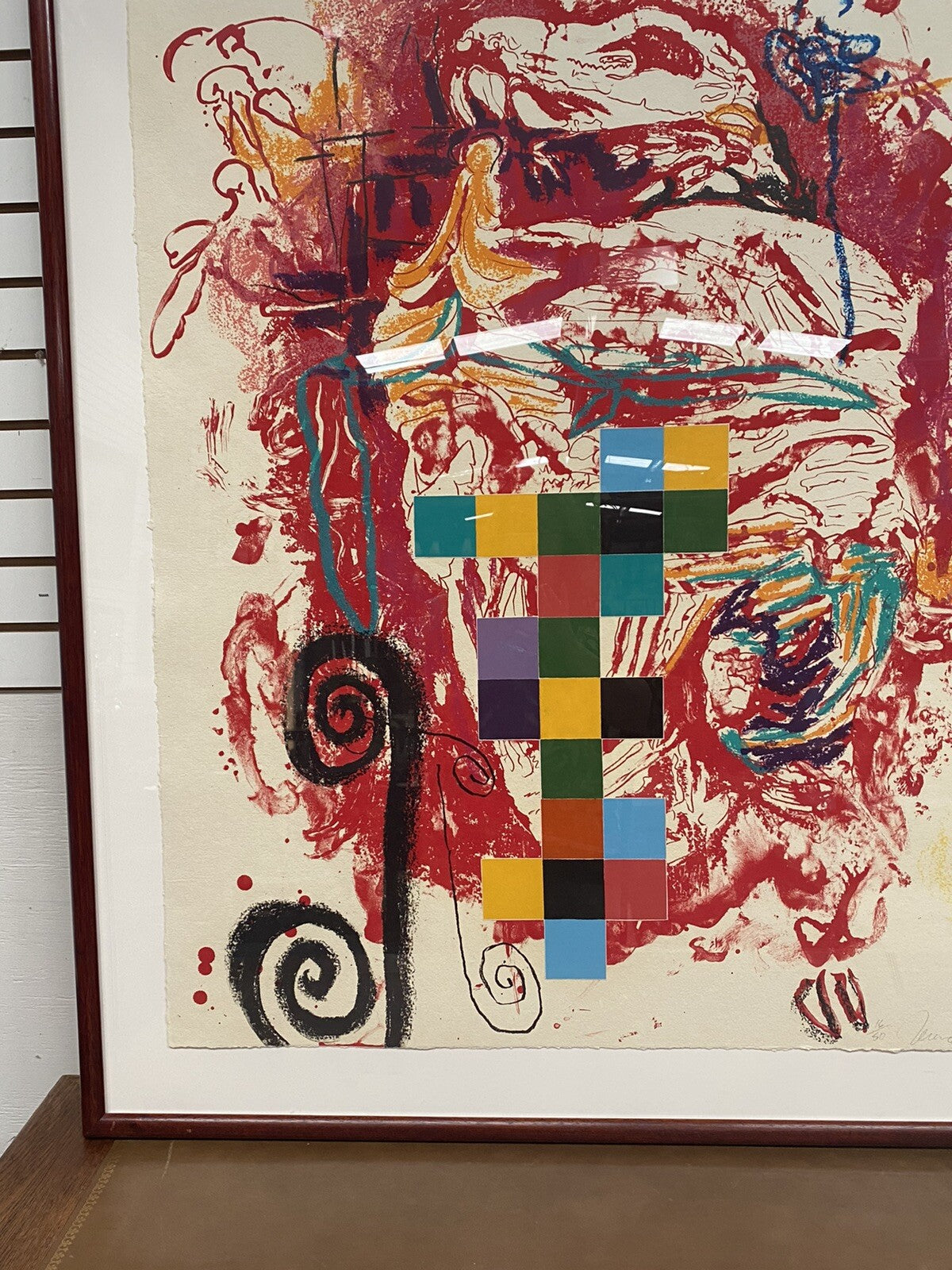 Terrence La Noue “Dreams of Gods" Lithograph 1987 Signed