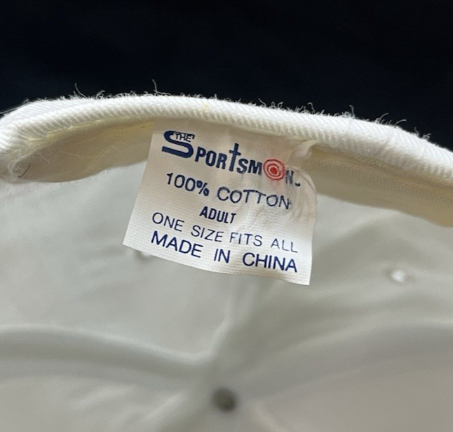 Vtg 100% Cotton NFL D.P.M. Tampa Bay Buccaneers Adjustable Snapback Canvas Hat