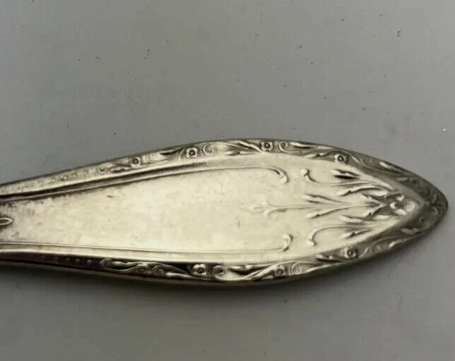 Silver Plate Key Fob and Key Ring