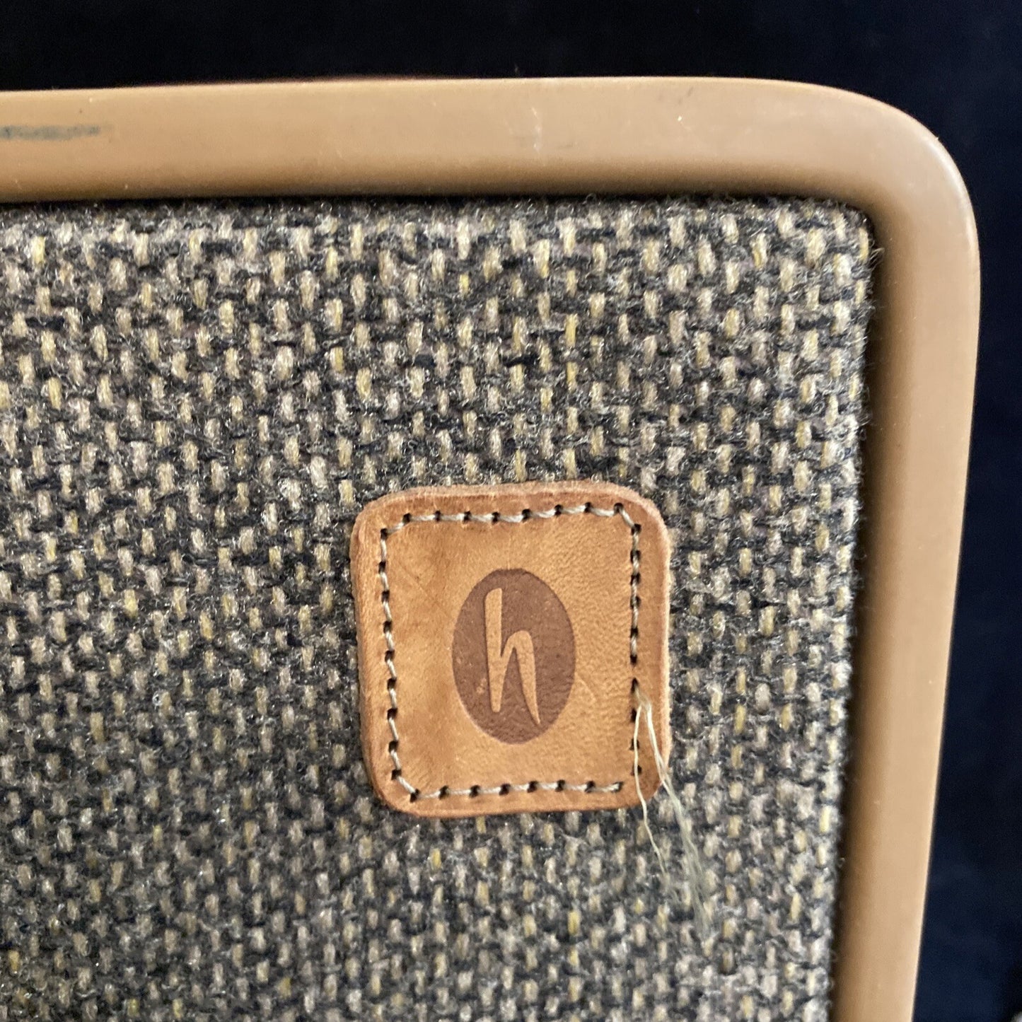 VTG HARTMANN Luggage 4400 BRIEFCASE Combination Tweed Leather