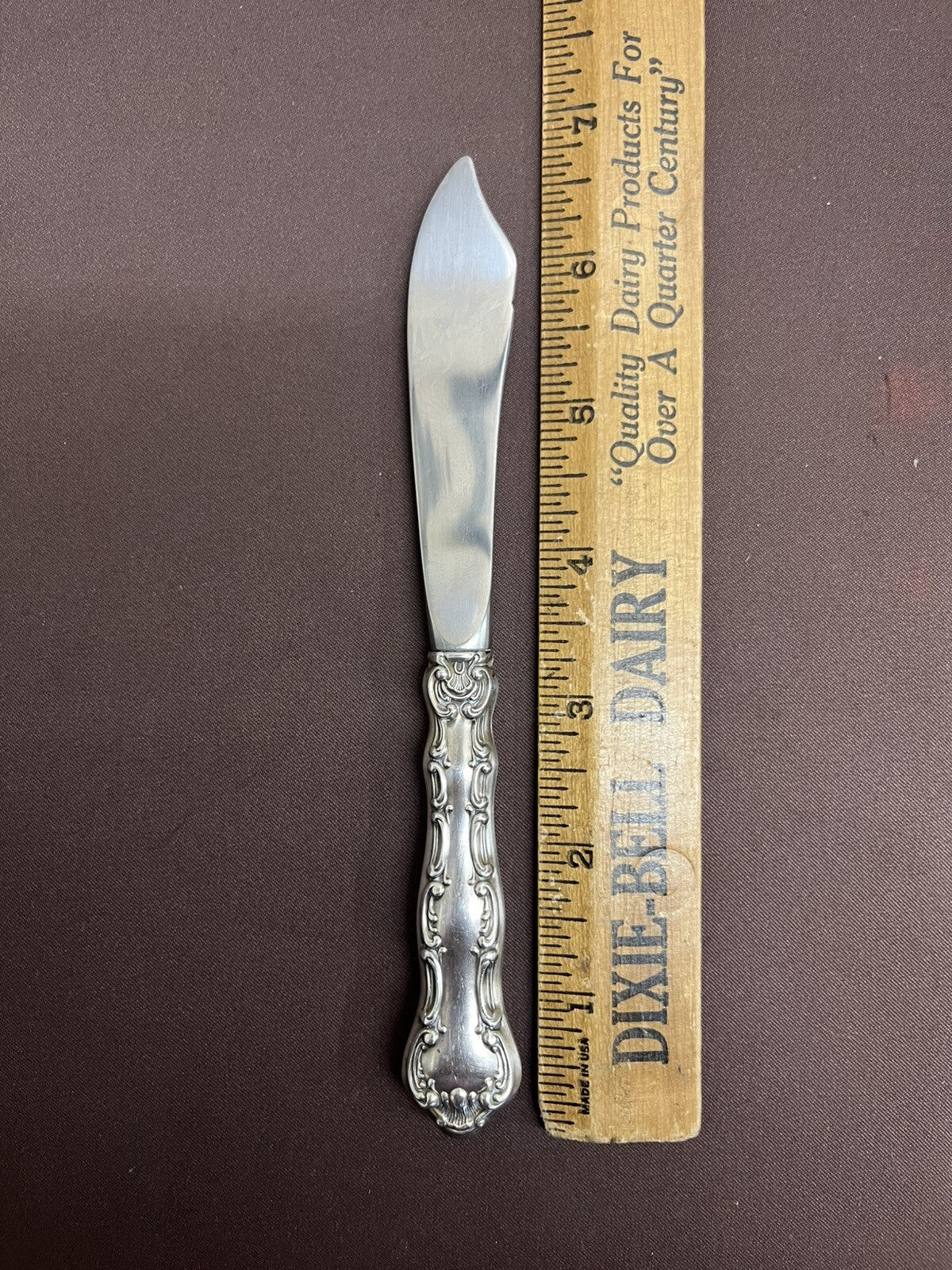 Strasbourg by Gorham 44.6g Sterling Hollow Handle Master Butter Knife 6 5/8"
