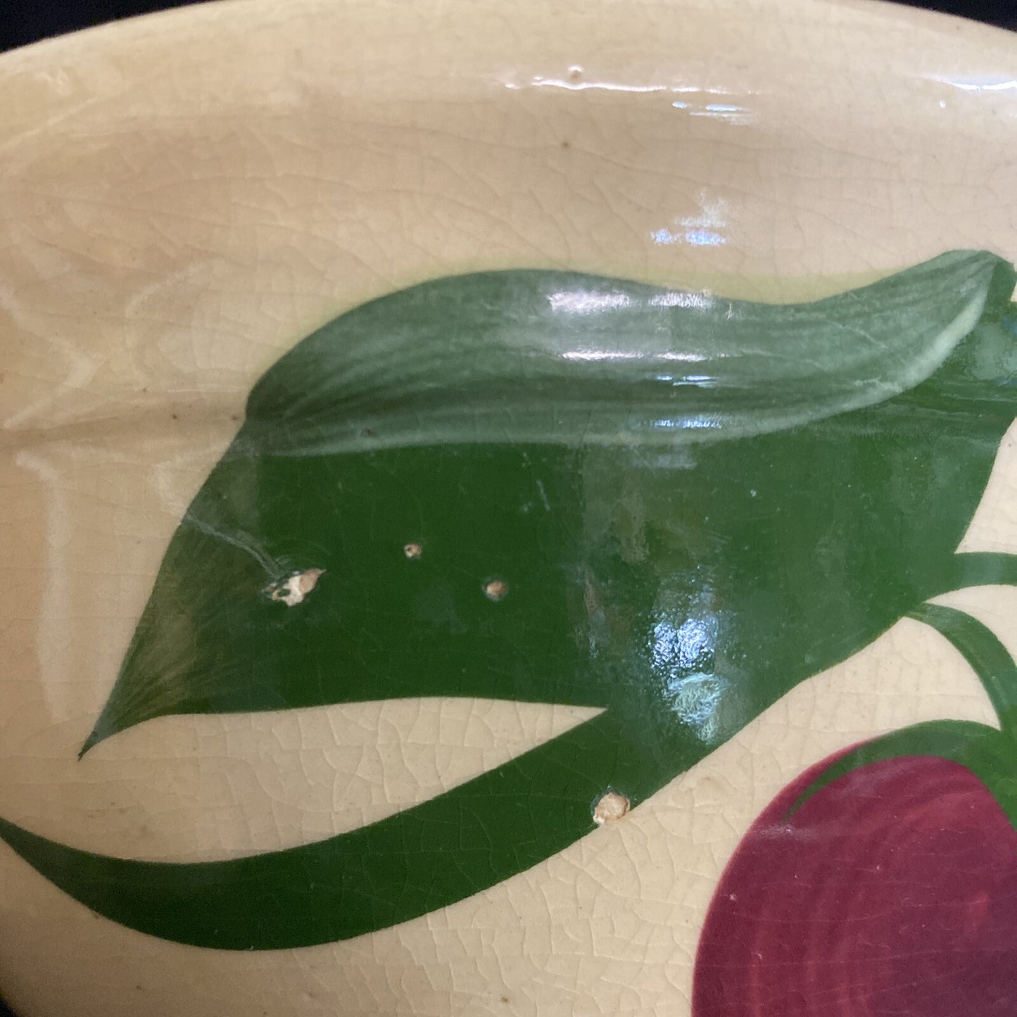 Watt Ware USA Apple 3 1/2" Bowl #7 Danube Farmers Elevator Co.