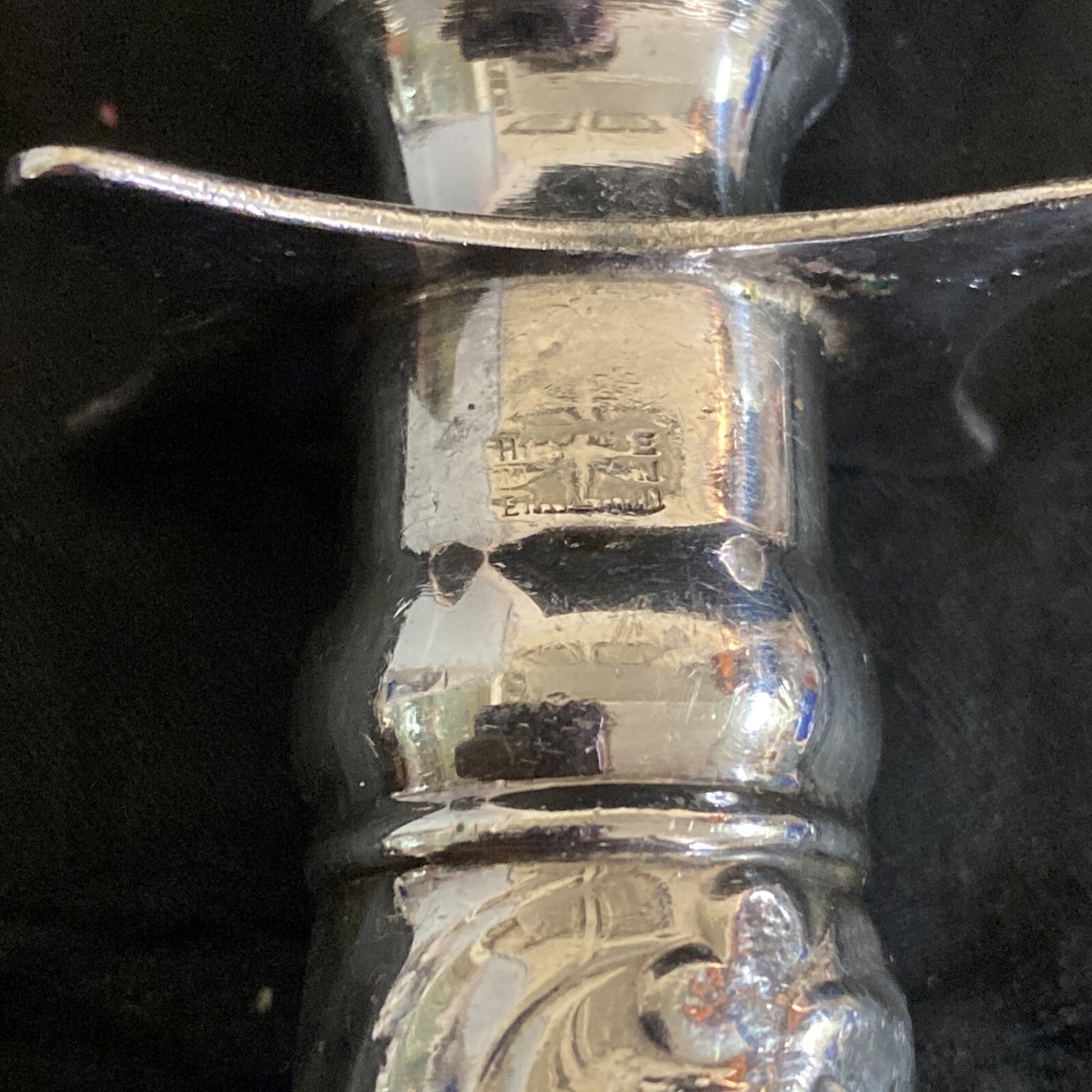 English Sheffield National Silver Co. 3 pc Carving Set Silver Plate Presentation