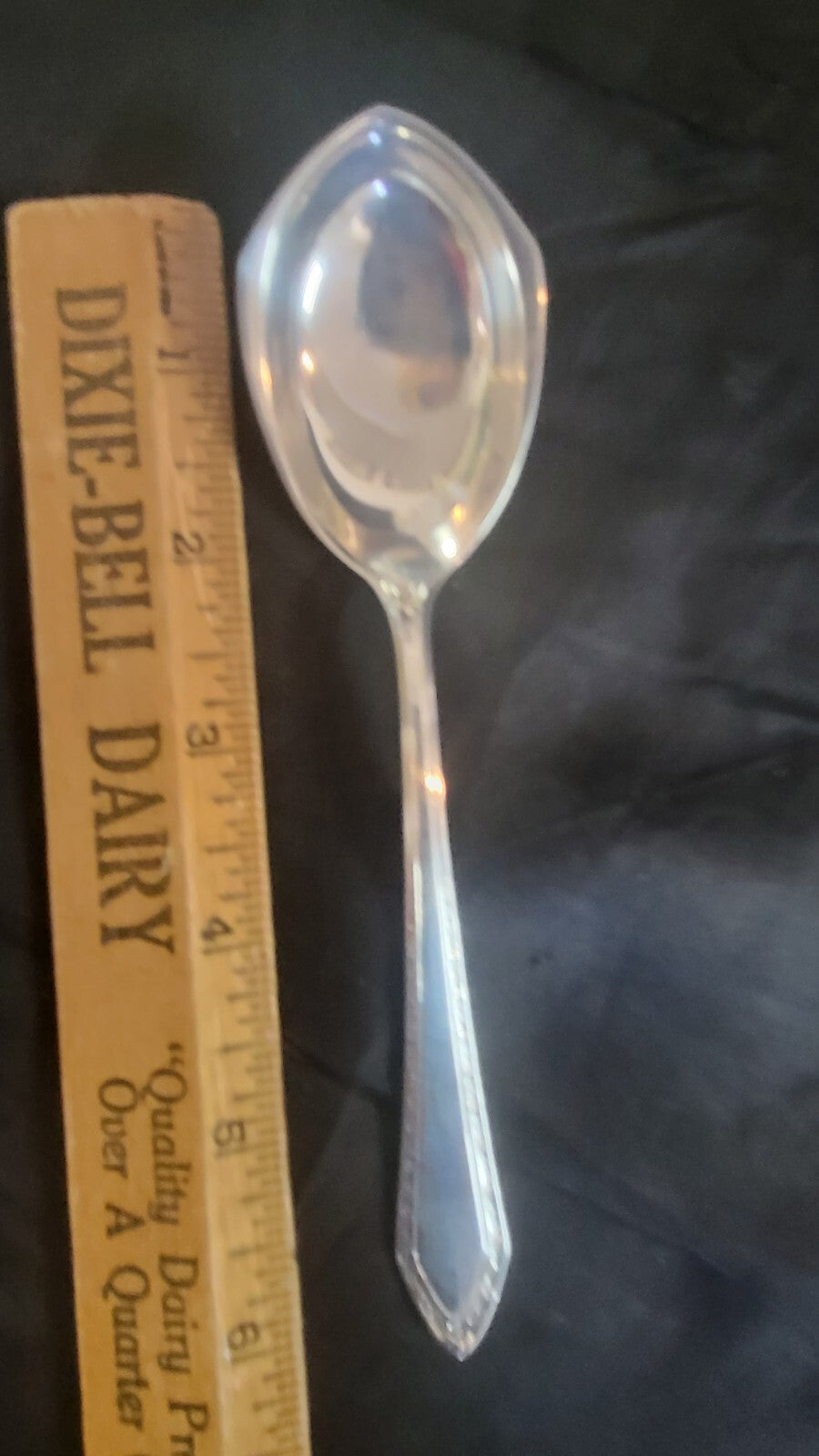 Sterling Silver Flatware - Wallace Orange Blossom 6" Sugar Spoon 1923