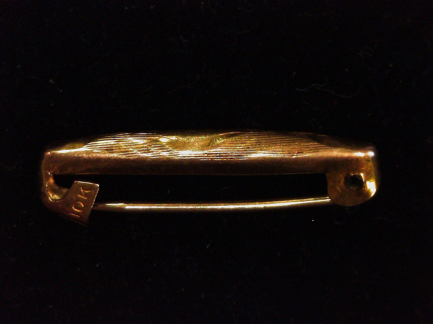 Antique 10k Yellow Gold Baby Beaty Pin 0.3g