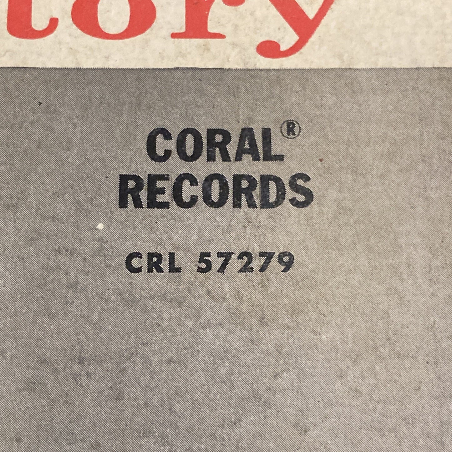 Buddy Holly – The Buddy Holly Story 1st ISSUE 1st PRESS CORAL CRL57279