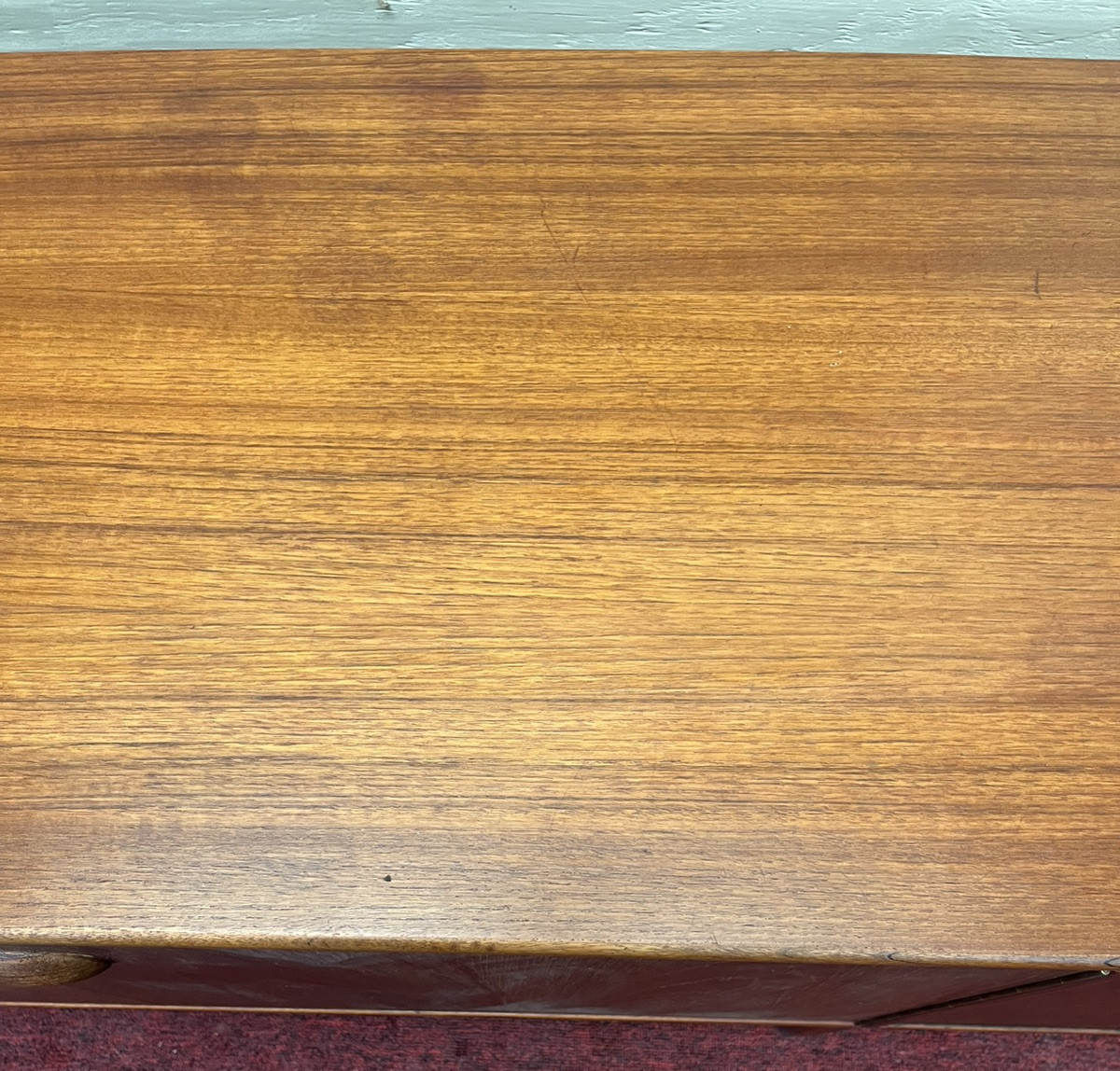 1960's McINTOSH 'DUNFERMLINE' MID-CENTURY MODERN TEAK SIDEBOARD  w/ FOLDOUT BAR