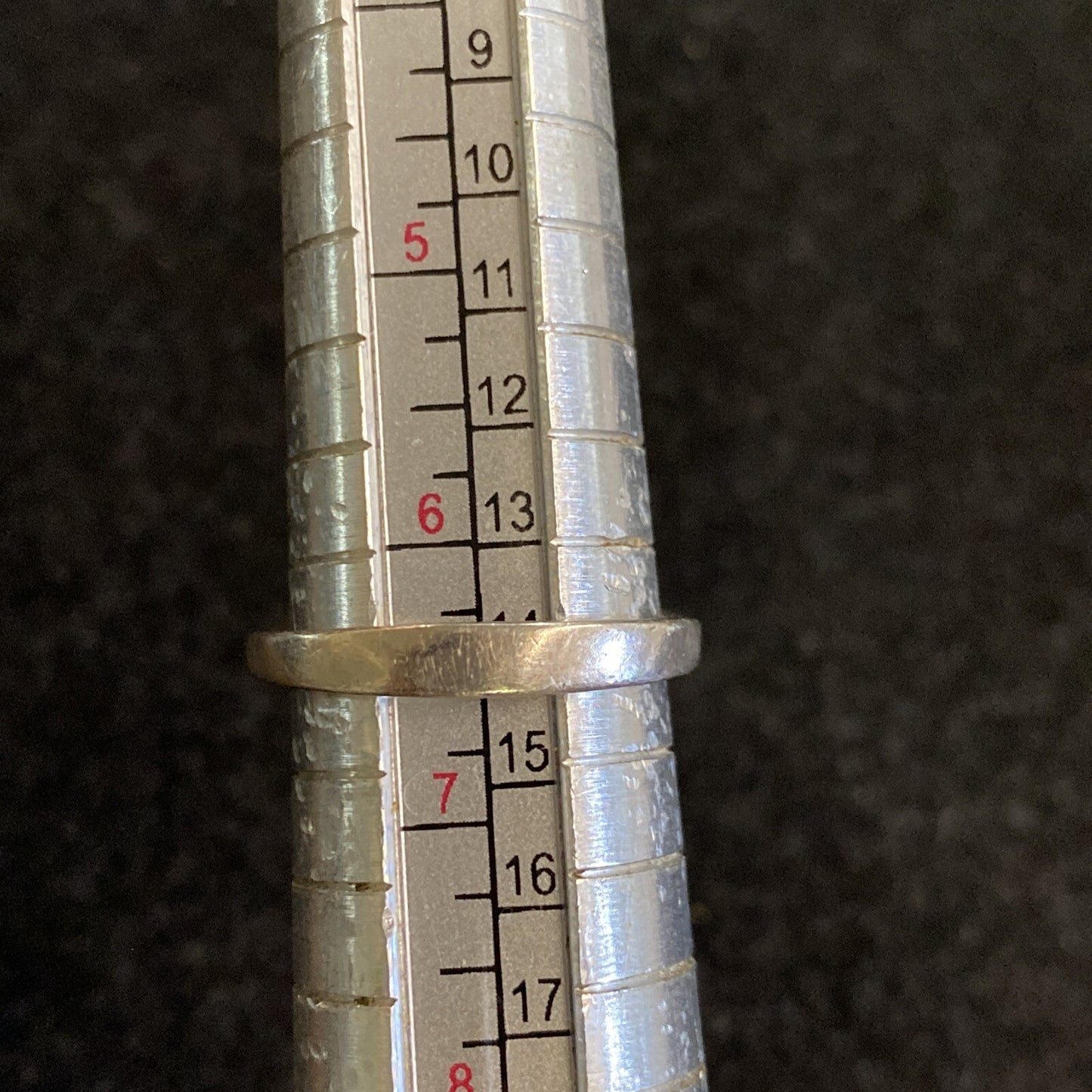 Sterling Silver 925 Faceted Black Onyx & Marcasite Stones Ring SZ 6.5 6.1g JM18