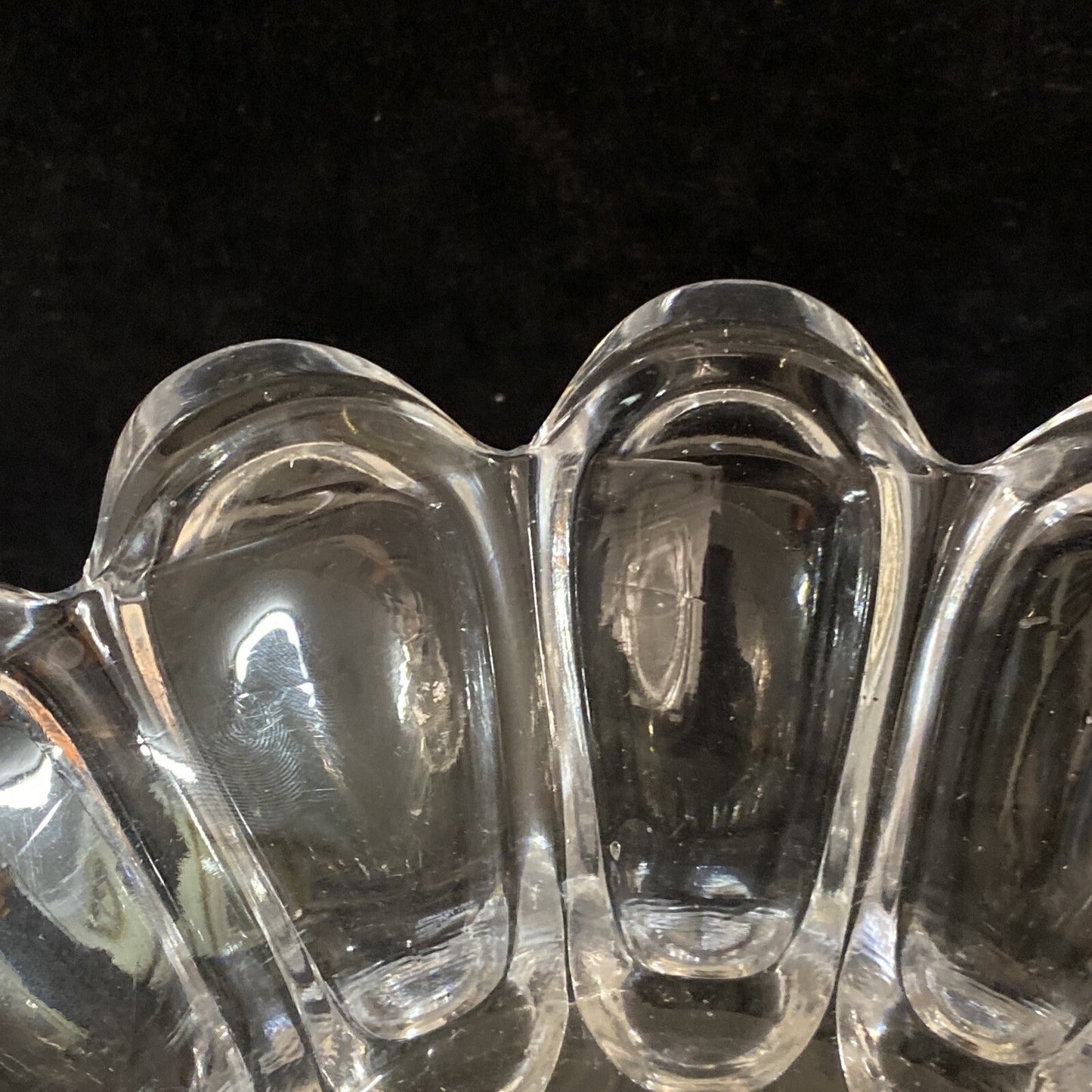 EAPG Flint 7" Petal & Loop Compote 1840 BH298