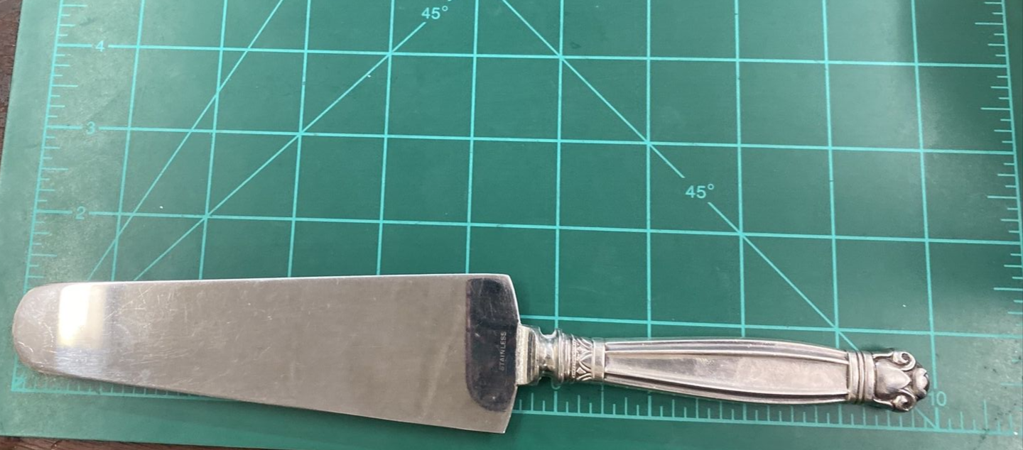 Sterling  Manchester "Copenhagen"  9 3/4" Cake  Pie Server Scandanavian  85g