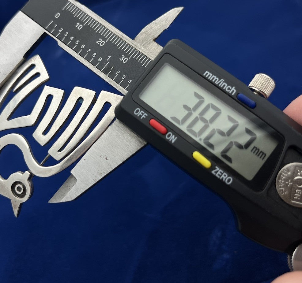 925 Sterling Silver Vintage Mexico Bird Pin Brooch