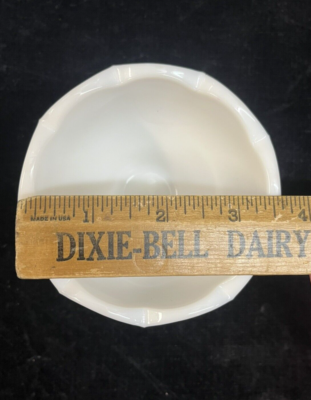 Set of 2 Westmoreland Paneled Grape Oyster Fruit Cocktail Bowls Milk Glass 2.75"