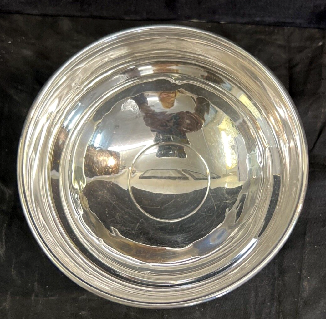 Mueck Carey Co #565  Floret Sterling Silver Footed Open Sugar Dish ,130g