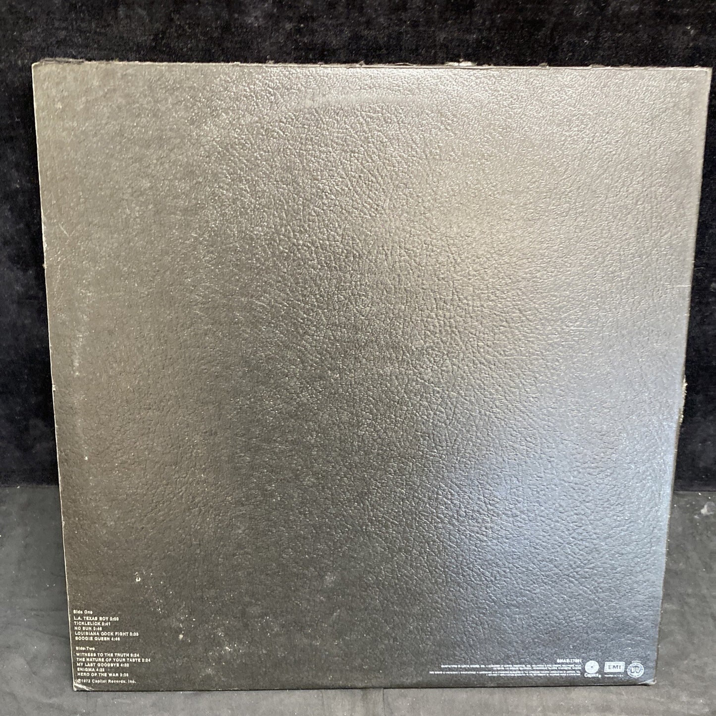 NITZINGER Self Titled CAPITOL SMAS-11091 LP Textured Gatefold