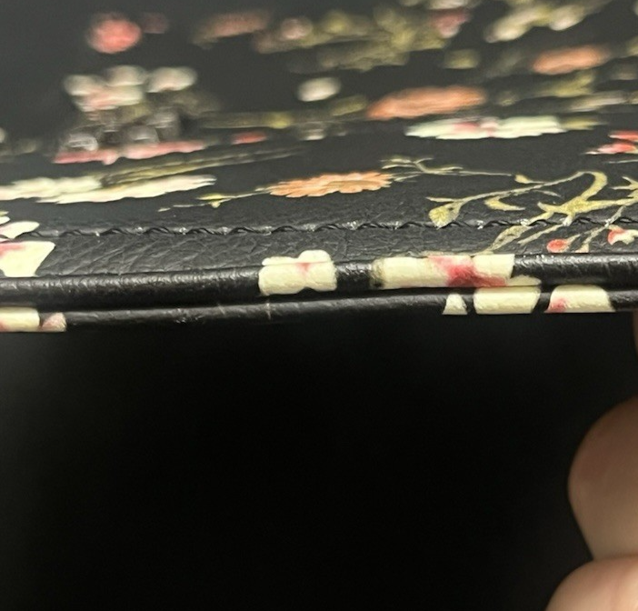 Jessica Simpson Frankie Polyvinyl Floral Print Wristlet Wallet 10"