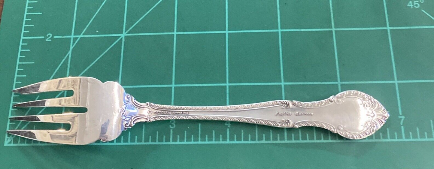 Gorham Sterling English Gadroon 6 1/4" Salad Fork 2 Avail 44.5g