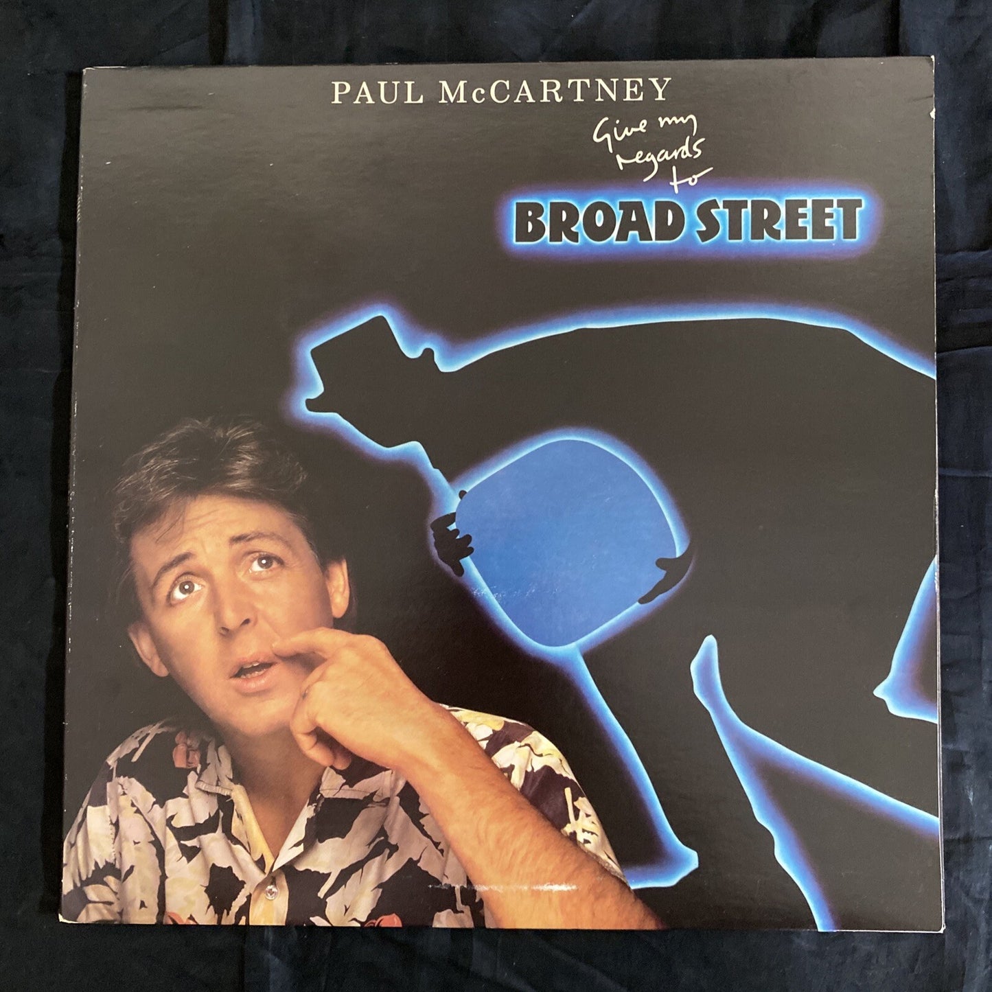 NM PROMO!! Paul McCartney 1984 LP  'Give My Regards To Broad Street'  Beatles