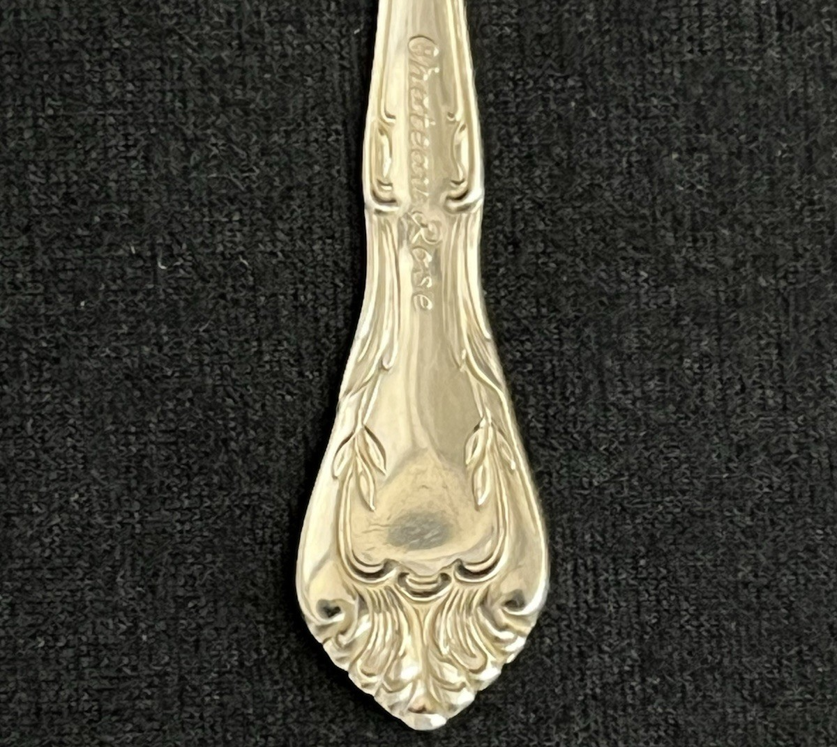 Chateau Rose by Alvin Sterling Silver Baby Fork 4 1/4" 15.64g