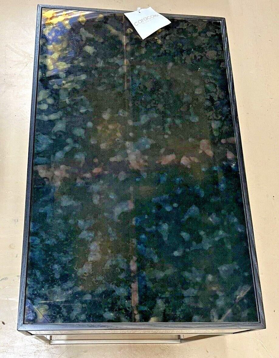 New Caracole Modern Remix Tall Bushing Cocktail Table NWT