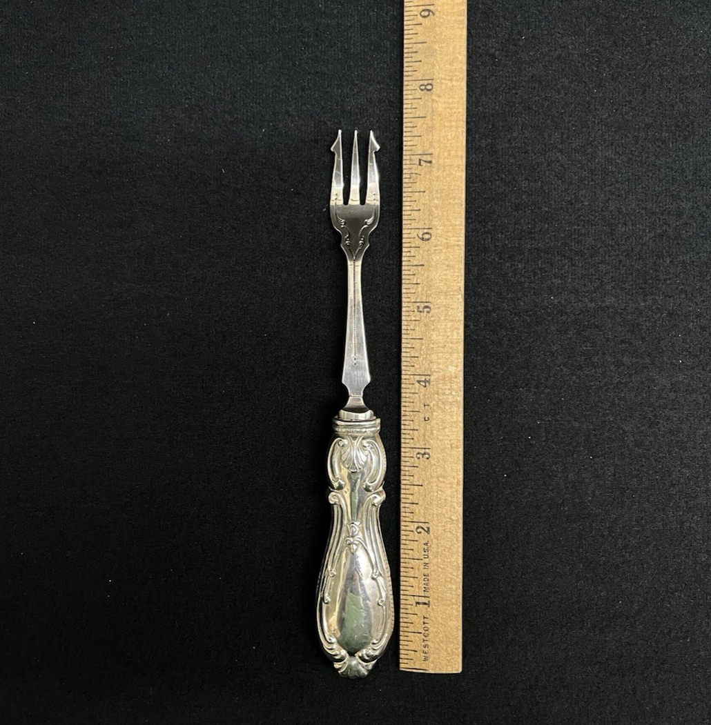Orleans by Michael C. Fina Sterling Silver Pickle Fork w/ Hollow Handle 7 3/8"