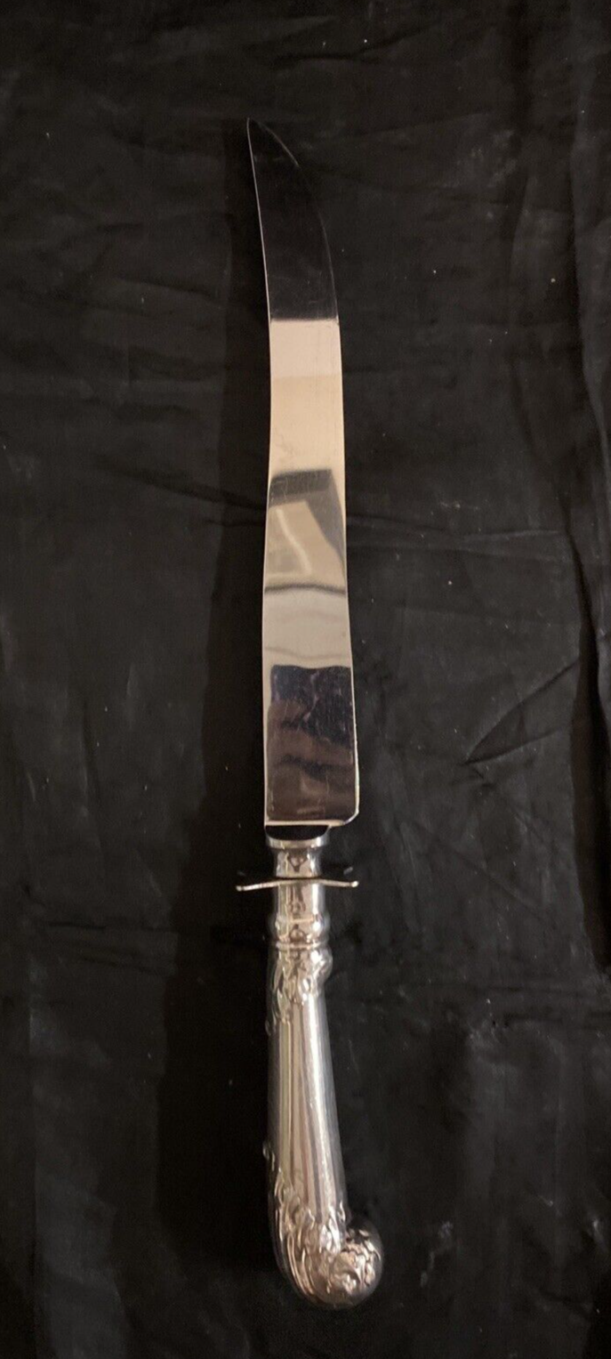 English Sheffield National Silver Co. 3 pc Carving Set Silver Plate Presentation