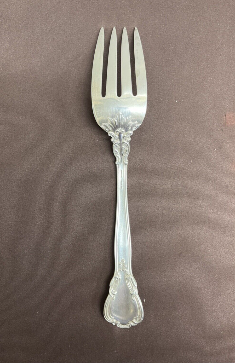 Chantilly by Gorham 77g Solid Sterling Serving Fork 8.5"
