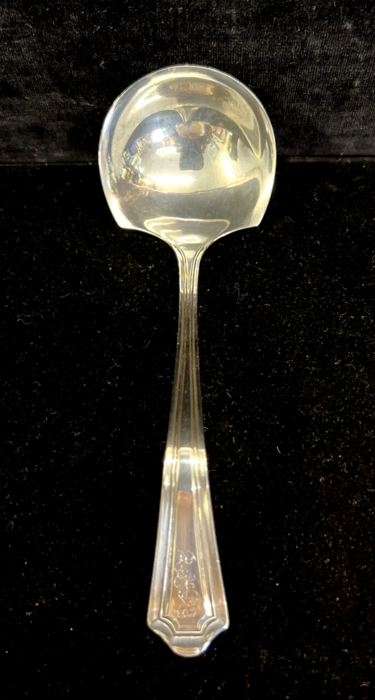 Mary Warren by Manchester Silver Co. Sterling Silver Gravy Ladle 6" 30g Mono ELF