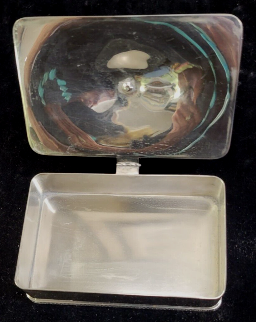 Sterling Silver Antique Bread  crumber Rogers Coat of Arms "Nos Nostraque Deo"