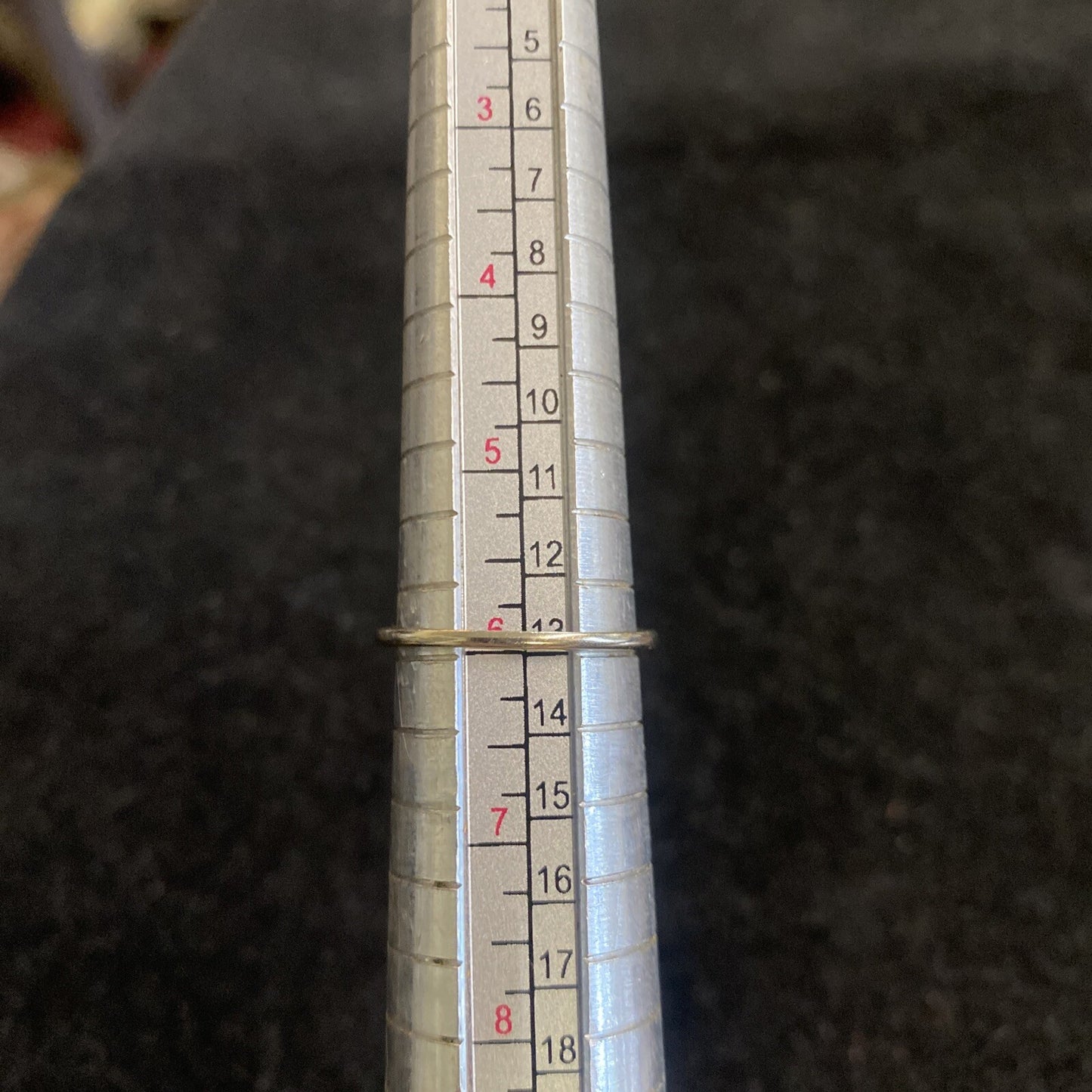 1.7g 14K NOCTURNE White Gold Diamond Ring Size 6