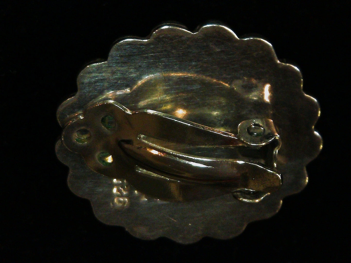 Sterling 925 Clip Earrings 16.2g