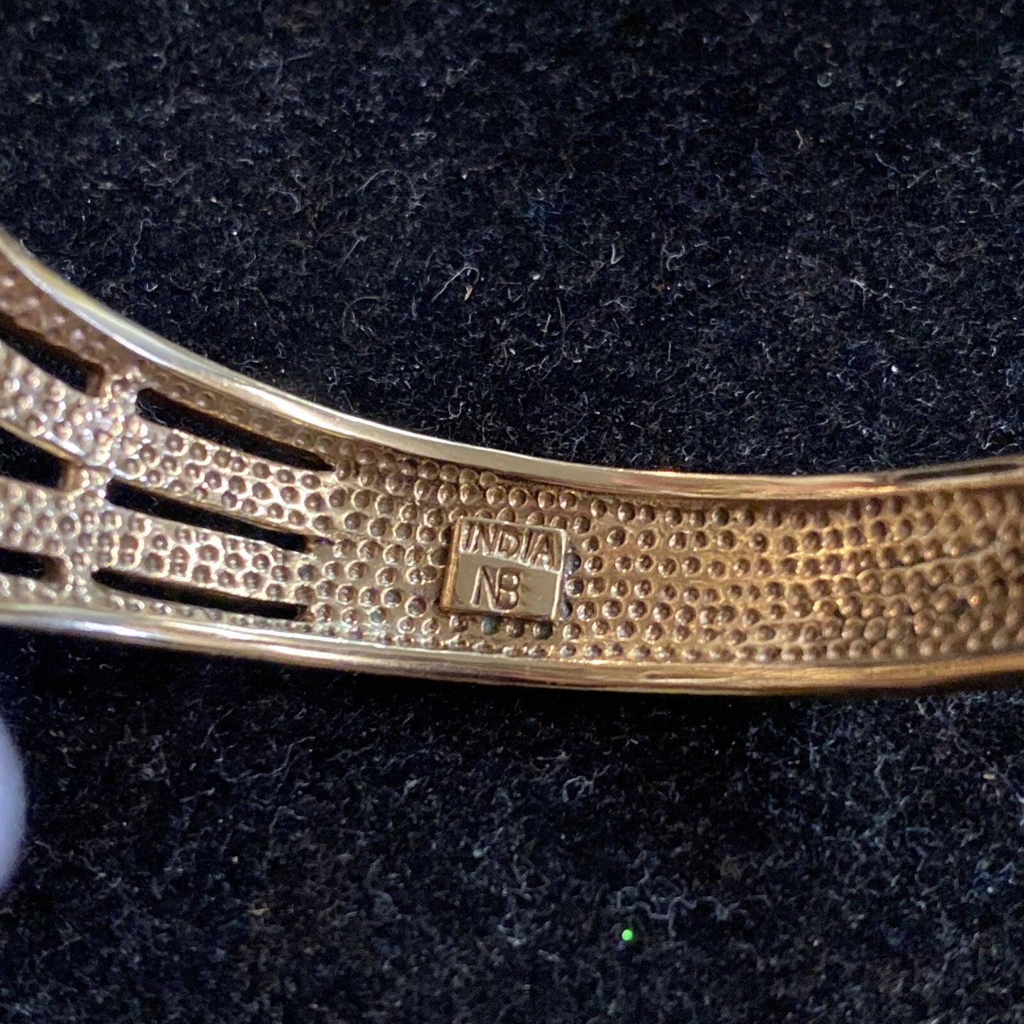 Nicky Butler RAJ Collection Limited Edition MultiGem 6 1/4" Cuff Bracelet Bronze