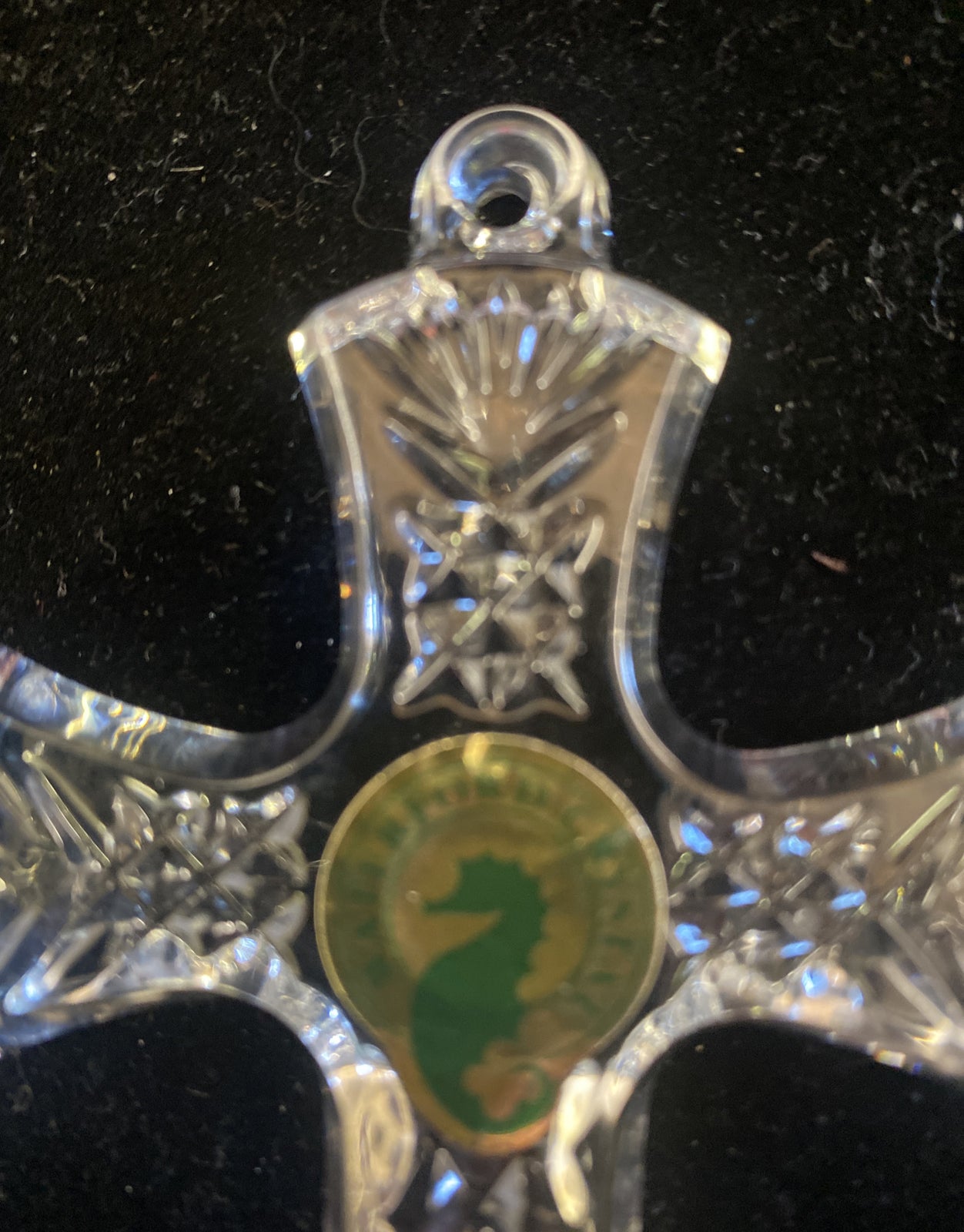 Waterford Crystal Ornament 2011 Cross 154328  NIB   (*O71)