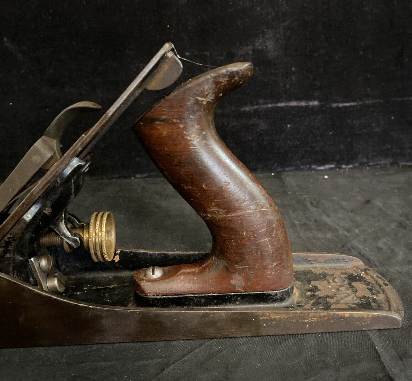 VTG Stanley Wood Block No.5 Bench Block Plane Marked "Bailey" Woodworking