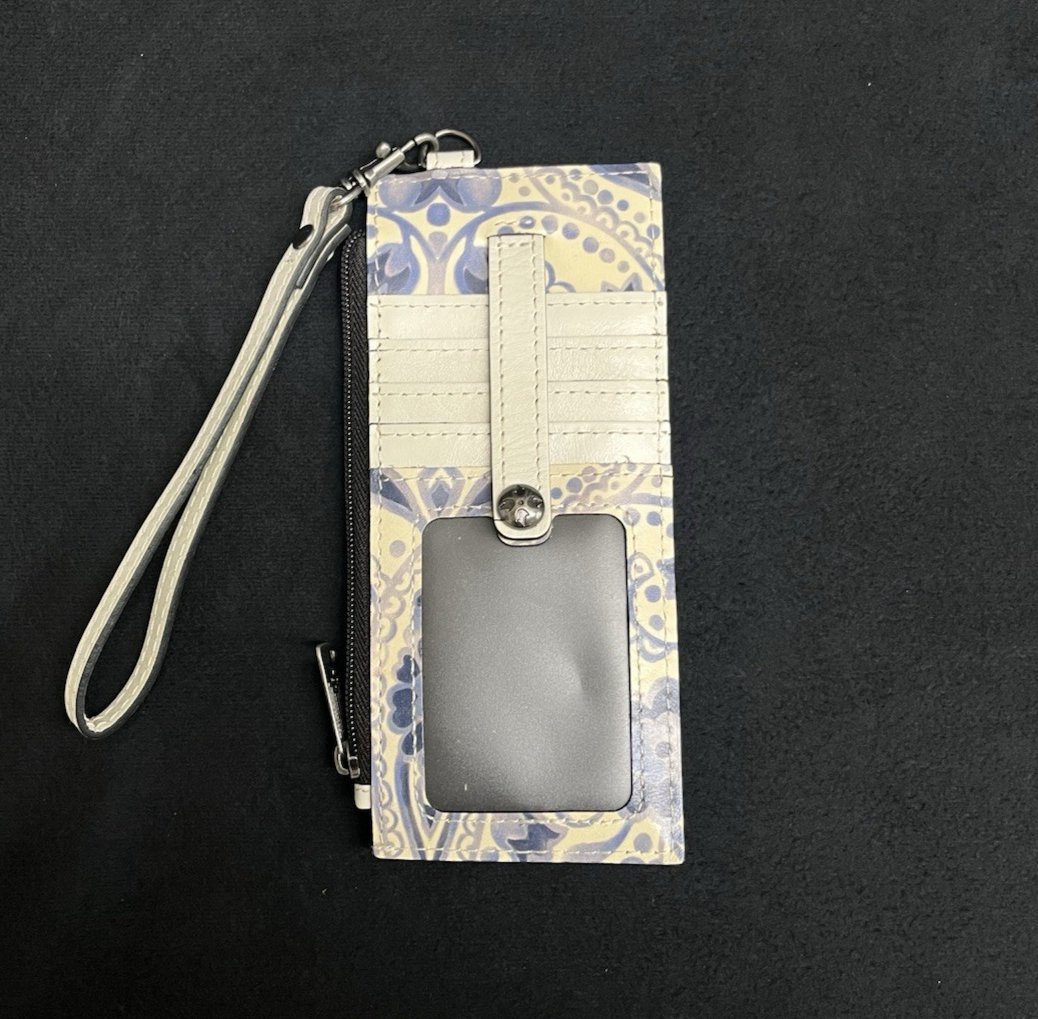 Patricia Nash Chauny Leather Crossbody Satchel Italian Folklore w/ Strap/Wallet