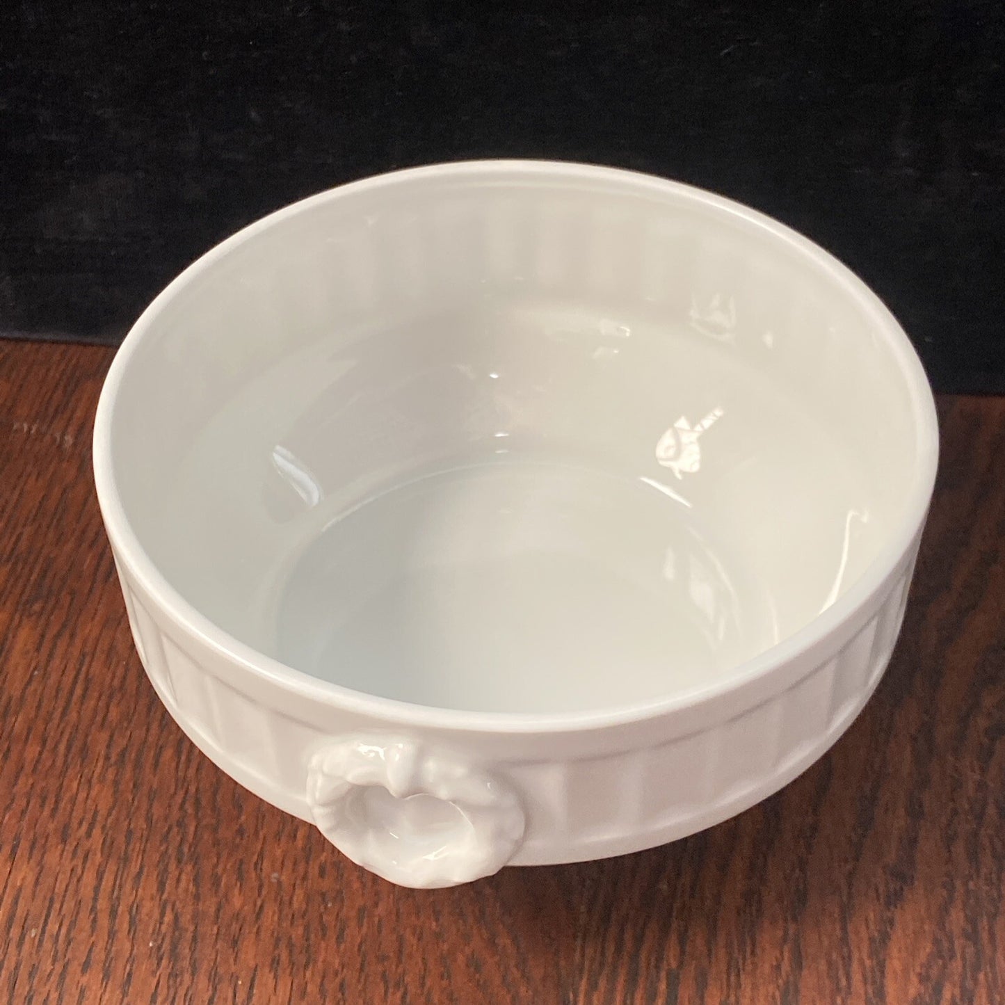 Royal Copenhagen “White Fan” Lidded Serving Dish Sauce Soup Tureen