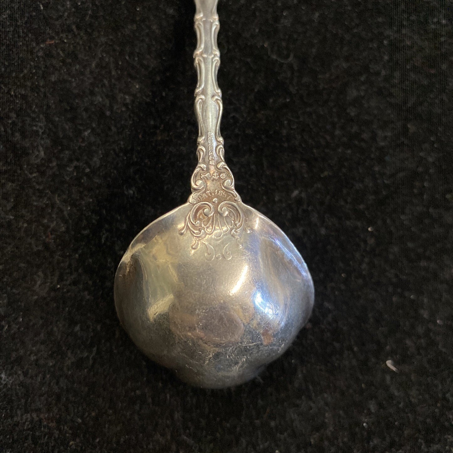 Gorham Solid Sterling Silver "Strasbourg" Pattern 5 1/4" Jelly Ladle 15.84G