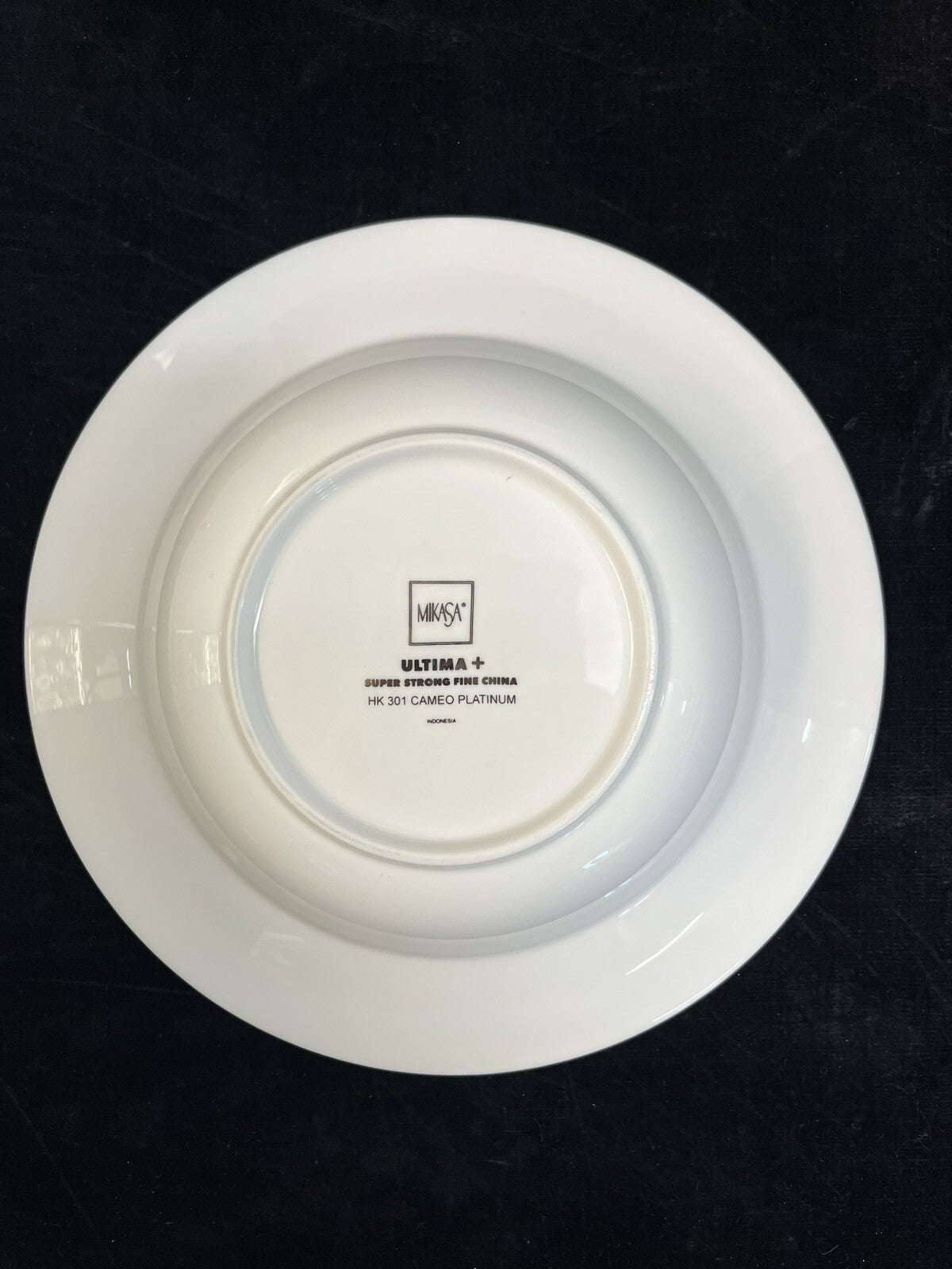 Mikasa HK-301 Cameo Platinum Rim Soup Bowl 8 3/4”  24 Bowls Available