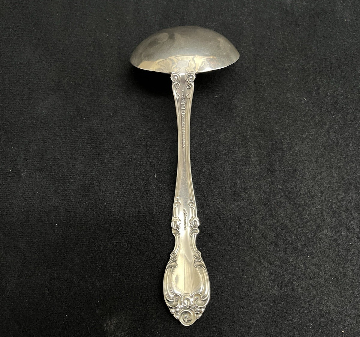 Melrose by Gorham 71.73g Sterling Silver Gravy Ladle 6 1/2 in