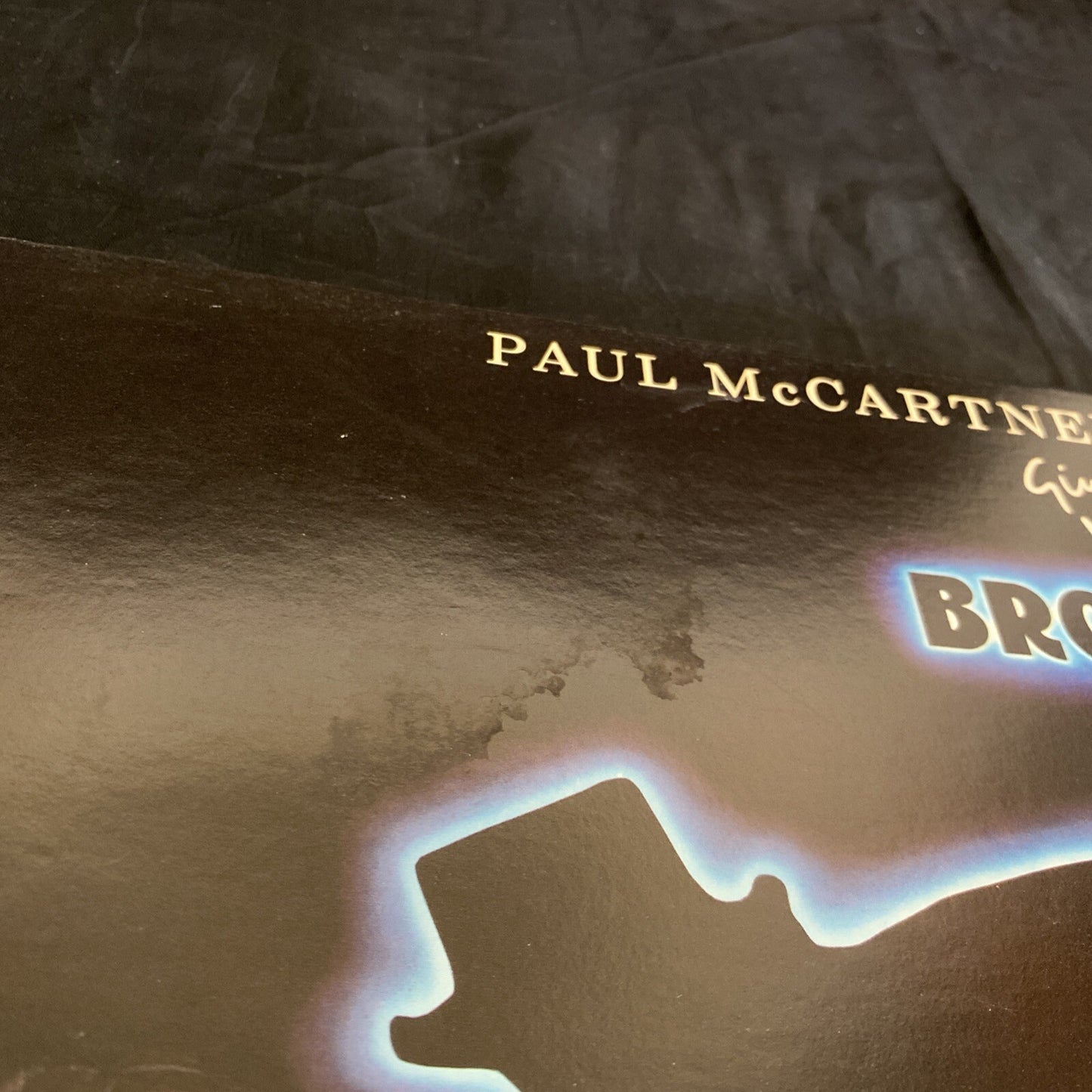 NM PROMO!! Paul McCartney 1984 LP  'Give My Regards To Broad Street'  Beatles