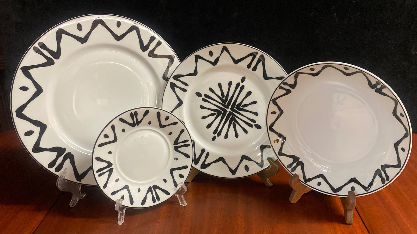 Bill Goldsmith “Florida” Limoge France Dish Set Of 4 BH183