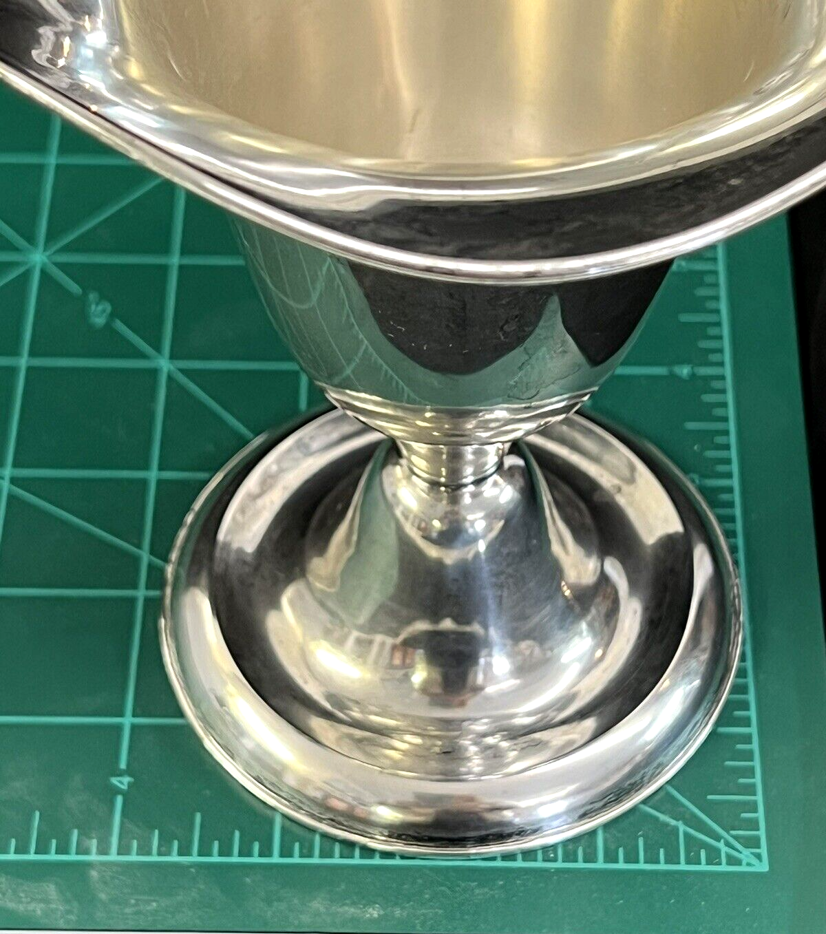 Vintage International Sterling Silver  Trumpet Vase, 5 6/8" 345g 145-66