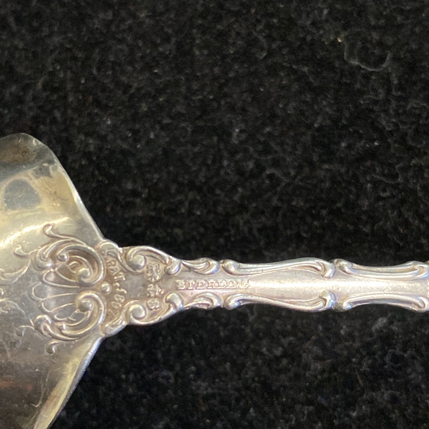 Gorham Solid Sterling Silver "Strasbourg" Pattern 5 1/4" Jelly Ladle 15.84G