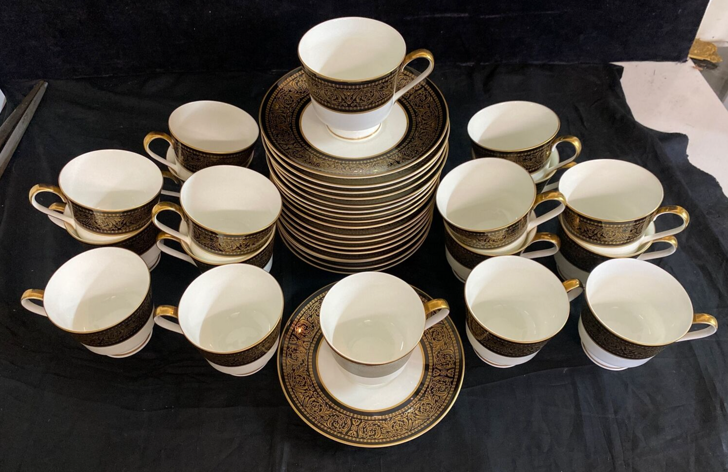 Mikasa Mount Holyoke Bone China Cup & Saucer Set