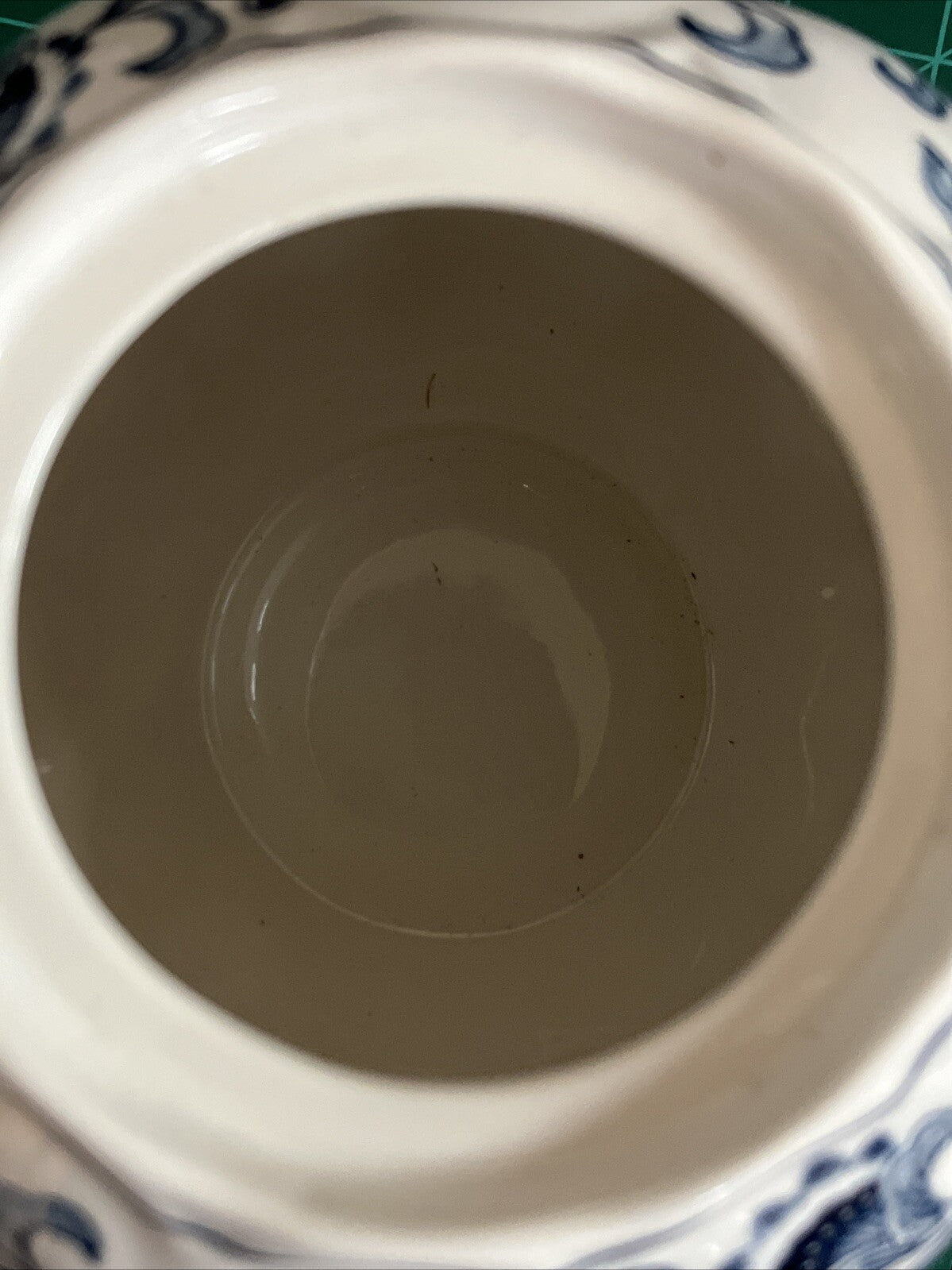 Rare Vintage Double Phoenix Nikko Japan Ming Tree Teapot Blue & White