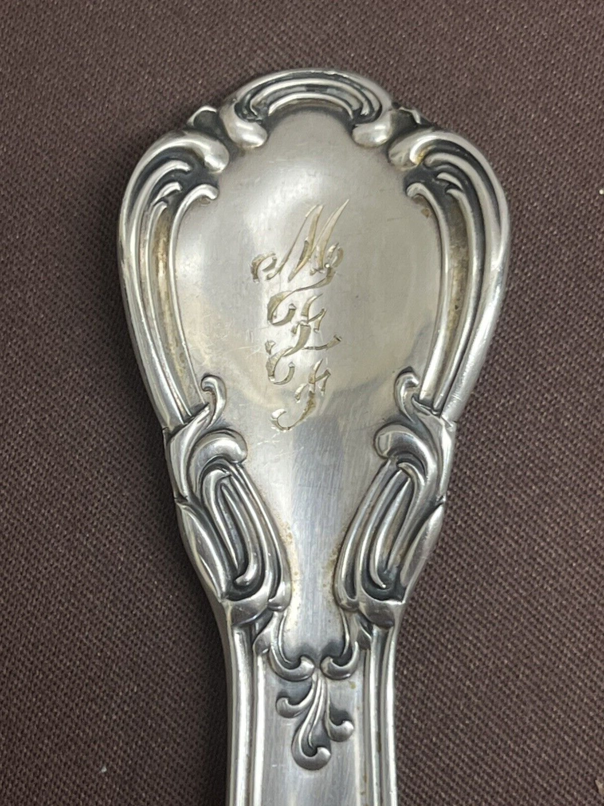 Chantilly by Gorham 71.1g Sterling Silver Solid Gravy Ladle 6 3/4" w/ MONO